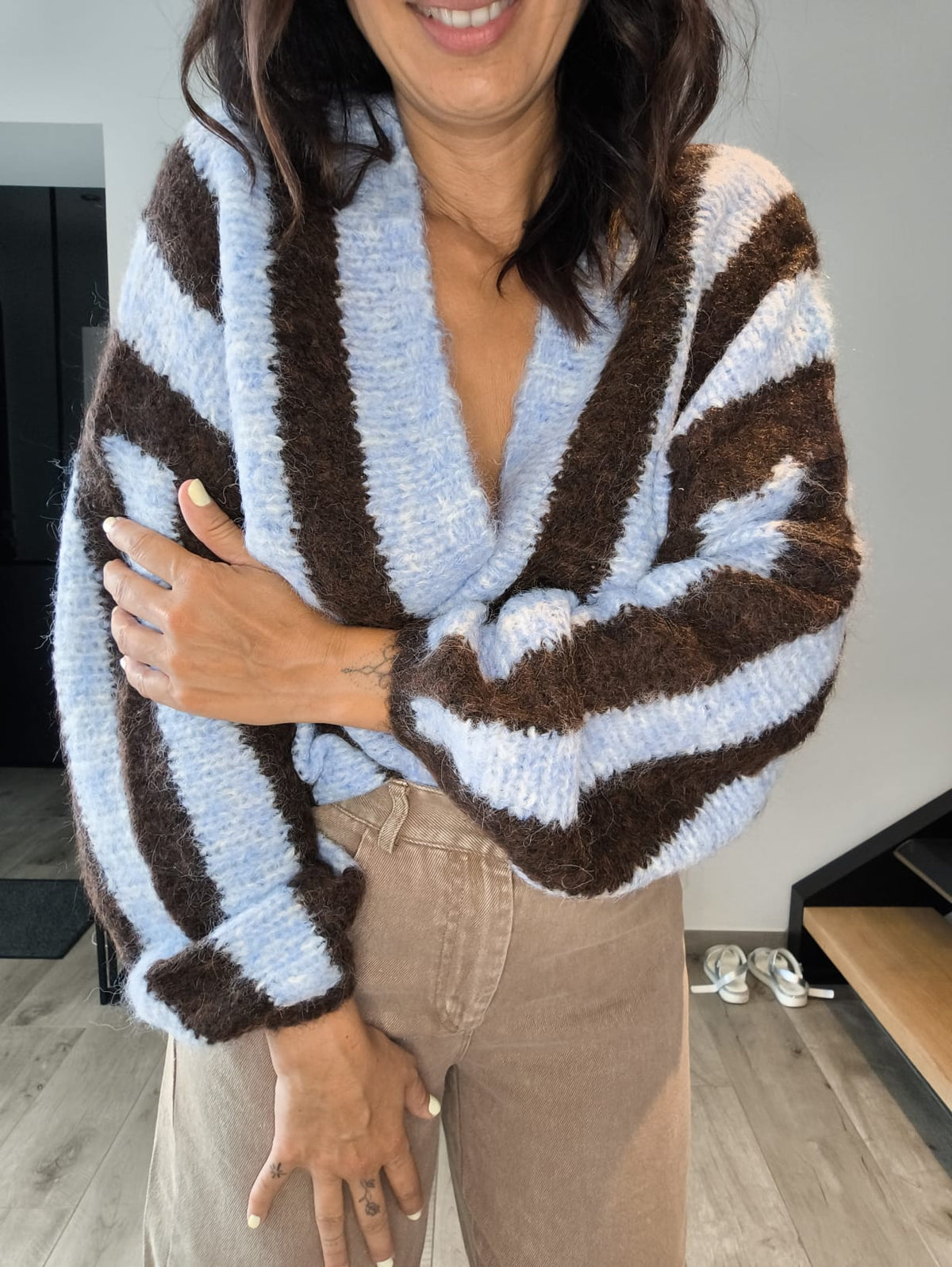 Gilet CASSIE Choco